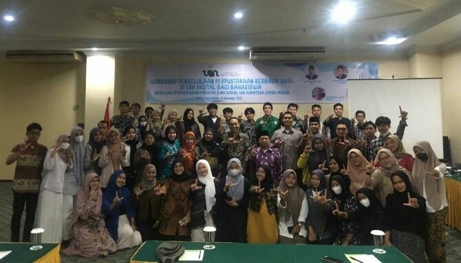 Prodi Ilmu Perpustakaan gelar workshop pengelolaan perpustakaan berbasis digital