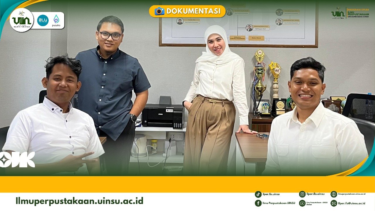 Dua Alumni Ilmu Perpustakaan Resmi Bergabung sebagai Dosen dan Pustakawan di UIN Sumatera Utara